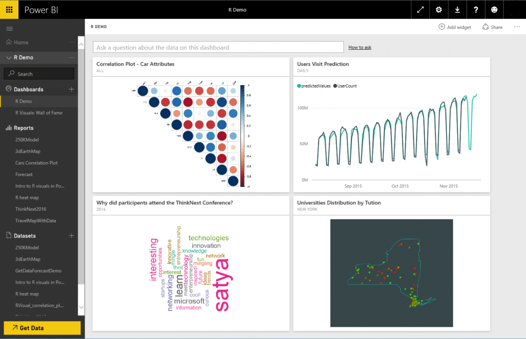 Power BI: native R-integratie