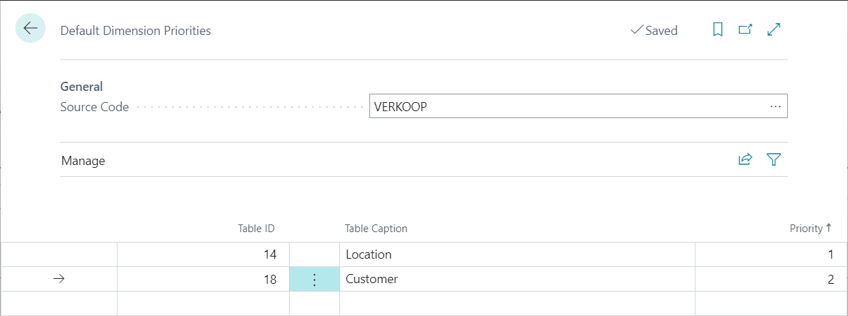 Dynamics 365 Business Central Release Wave 1 | Dimensies - setup