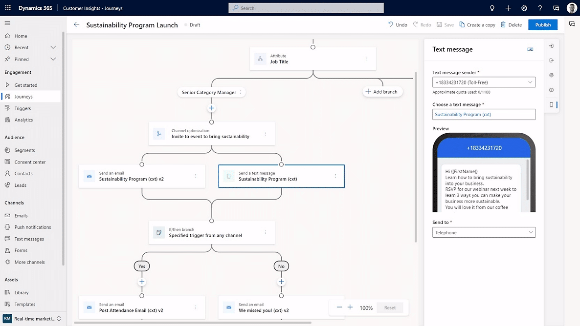 Microsoft Dynamics 365 Customer Insights | Bereik klanten waar ze zich bevinden