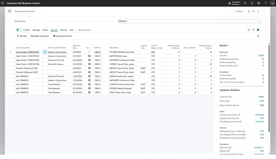 Microsoft Dynamics 365 Business Central | Verbeter de toeleveringsketen