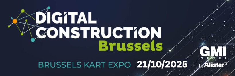 Ontdek onze expertise voor de bouw op Digital Construction Brussels